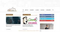 Desktop Screenshot of lachicuela.com
